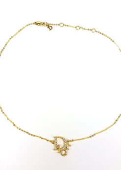 Alternative view of CHRISTIAN DIOR JEWELLED NECKLACE