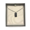 CHRISTIAN DIOR TAG NECKLACE