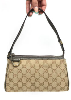 GUCCI MONOGRAM SHOULDER BAG
