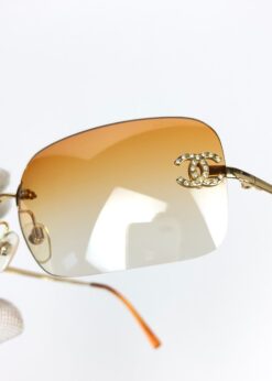 Alternative view of CHANEL RIMLESS SUNGLASSES