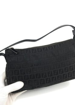 Alternative view of FENDI ZUCCA SHOULDER BAG