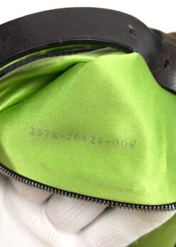 Alternative view of FENDI MONOGRAM BAGUETTE SHOULDER BAG WITH FLOWER DETAILING
