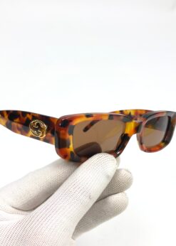 Alternative view of GUCCI TORTOISE SHELL SUNGLASSES